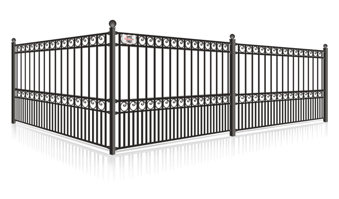 Ornamental Iron residential fence solutions for the Richmond Virginia area