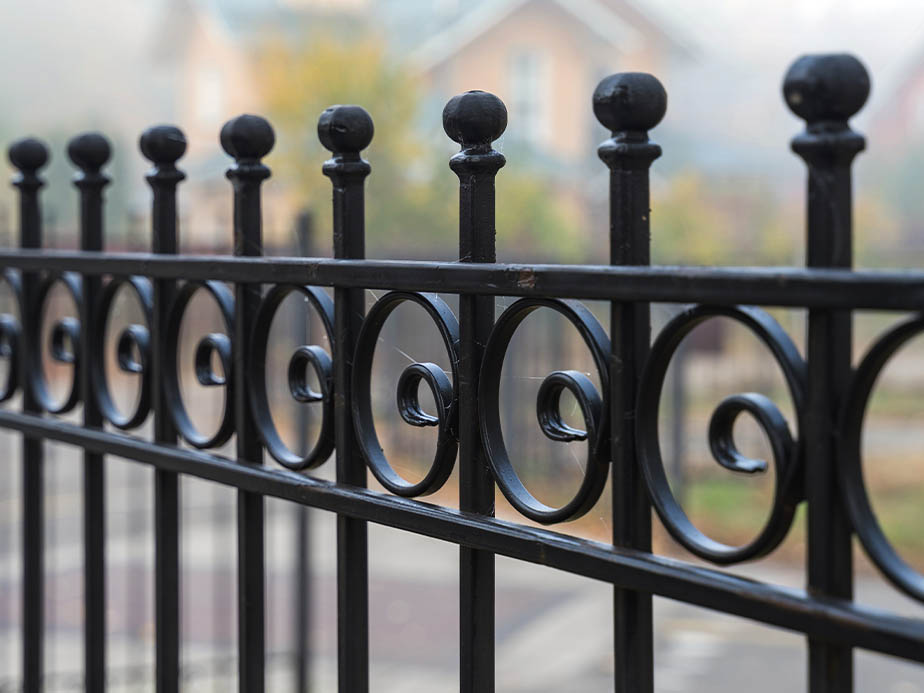 ornamental iron fences in Richmond Virginia